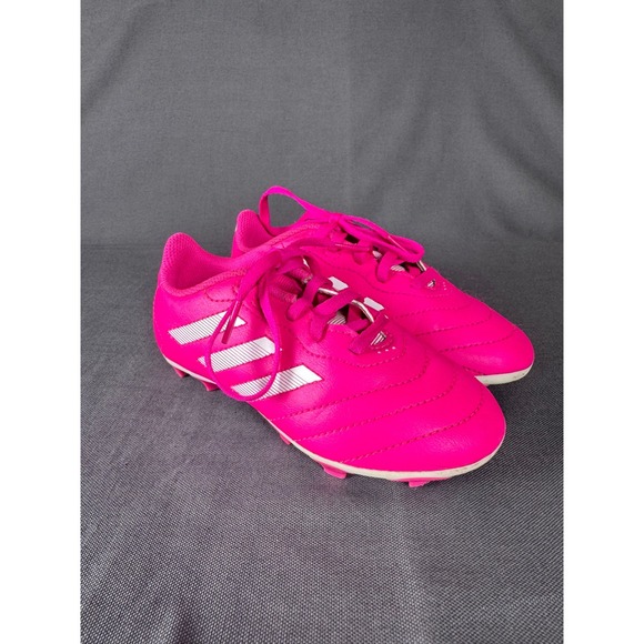 adidas Other - Adidas Kids Pink Soccer Cleats Youth Size 12K Bright Pink FG Cleats